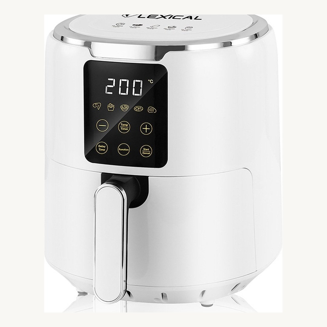 PwhRHwgtBYYxkyMK.jpg Friteuse sans huile LexicaL LAF-3026- 4.5 L 1300W-blanc-noir – Image 1