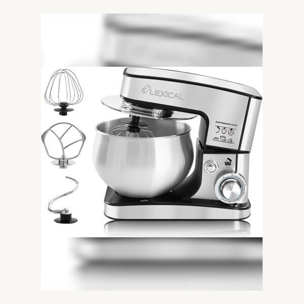 Robot pétrin Lexical LMB-1825 - 1300W - Bol Inox 5L - Structure Inox