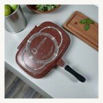 Poêle Grill Double Granite – Daisni Original – 36 cm