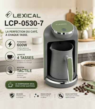 Cafetière LEXICAL LCP-0530-7