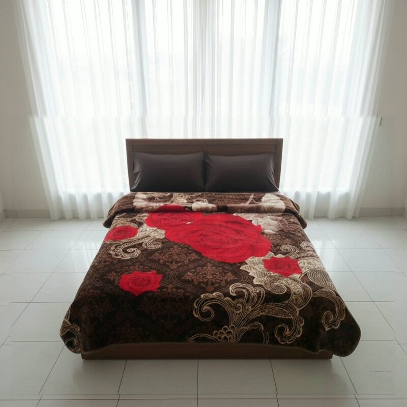 Couverture solar bear faces - Couverture SOLAR BEAR MARQUE ABM double faces 2 places 12 KG
