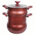 Couscoussier Granite MARQUE Lines 6L 20 cm Rouge