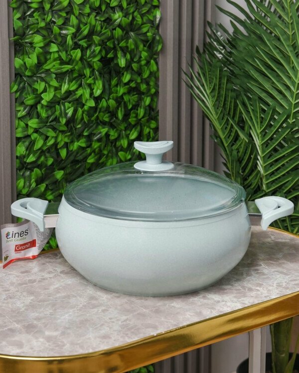 Marmite Granite MARQUE Lines 4,8L 26 cm Pastel