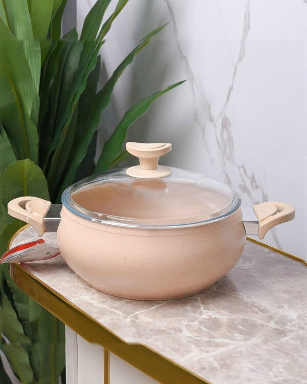 Marmite Granite MARQUE Lines 3,8L 24 cm Beige
