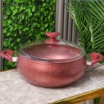 Marmite Granite MARQUE Lines 26 cm Rouge 4,8L