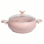 Marmite Granite MARQUE Lines 3,8L 24 cm Rose