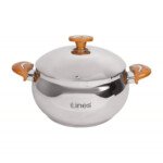 Marmite MARQUE Lines 22 cm doré 5 L