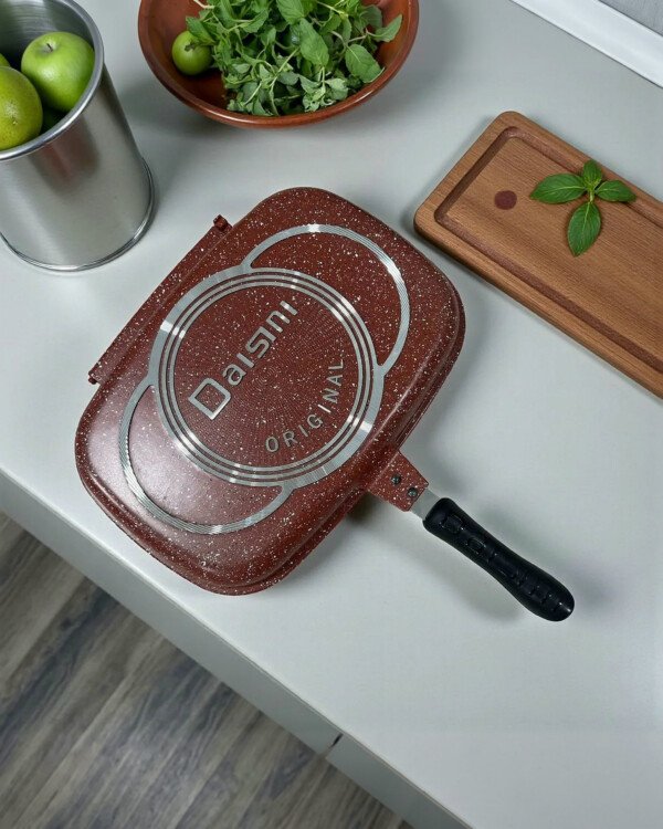 Poêle Grill Double Granite – Daisni Original – 36 cm