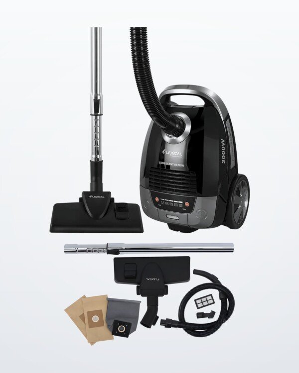 Aspirateur avec sac MARQUE Lexical LVC-4003-4 - Noir