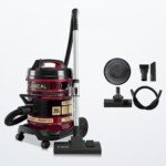 Aspirateur tambour sans sac Lexical LVC-4002 - 2200W - 25L - Rouge