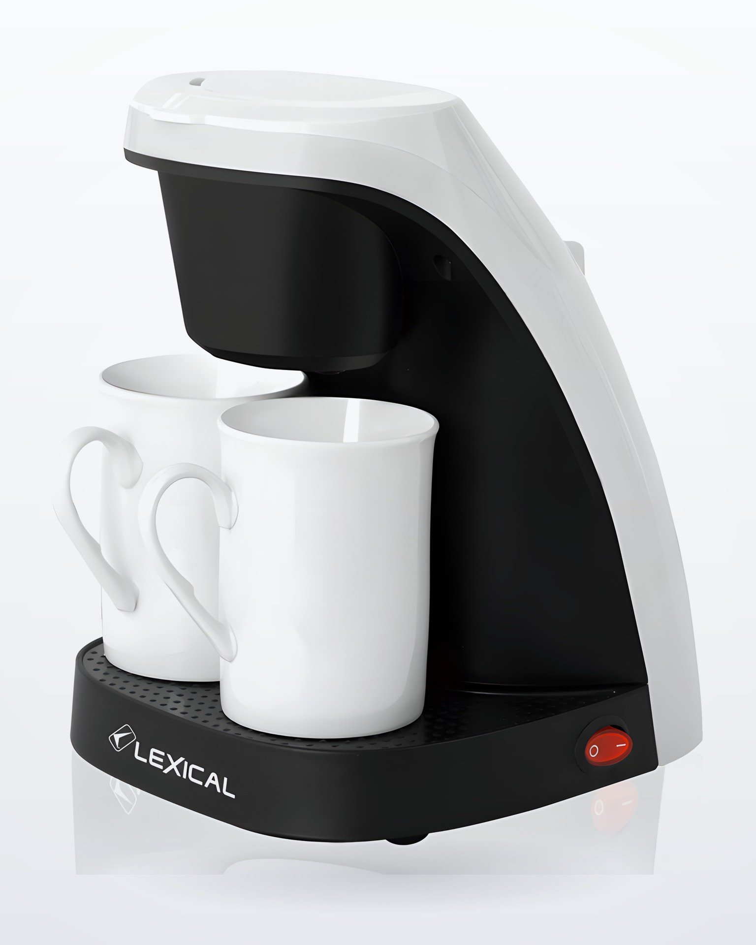 electro-30368-site-hd Cafetière Électrique Filtre 450W Lexical-LEM-0620 - blanc – Image 1