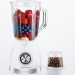 Blender 2 en 1 Lexical LBL-1526 - 500 Watts- blanc - noir