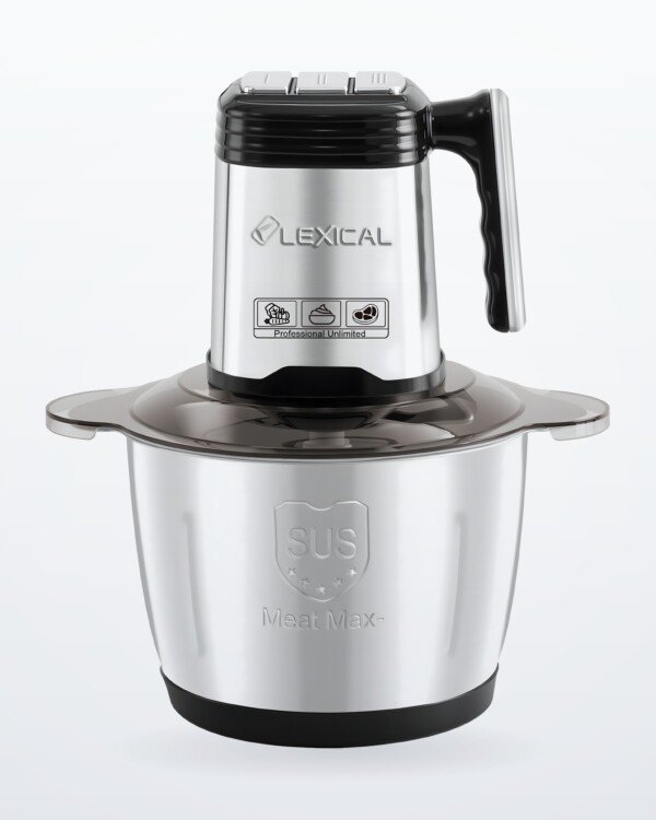 Hachoir Electrique En Inox Lexical LCH-1965 - 400 Watts - 3 Litres