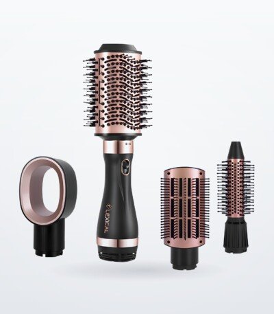 Brosse Soufflante 4 en 1 MARQUE Lexical LAS-5204 – Séchage, Lissage, Boucles & Volume
