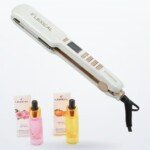 Lisseur De Cheveux Lexical LHS5380 + 2 Huiles De Soin Capillaire - Rouge- BLANC