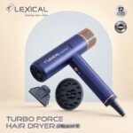 Sèche cheveux Lexical LHD-5096-6 Turbo Force - bleu