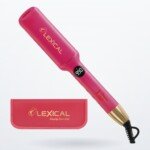 Lisseur à Cheveux Lexical LHS-5383-11 – Rose - Housse Assortie - Garantie 12 Mois