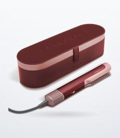 Lisseur à Air Chaud 2 en1 MARQUE Lexical LHS-5395-4 – ROUGE