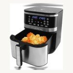 Friteuse à air Lexical LAF-3050 – 8L - 1800W - Écran LED - 8 Fonctions - Inox