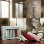 pack 6 Serviettes marque ABM 90/50 cm