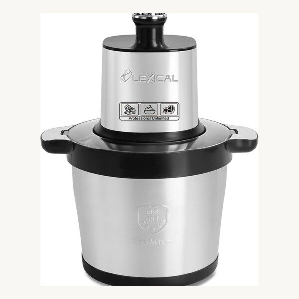 Hachoir à Viande En Inox Lexical LCH-1990 - 800 Watts - 8 Litres