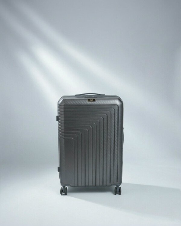 valise petit model ( 55x35x24cm) incassable marque ABM roues démontable – Gris charbon