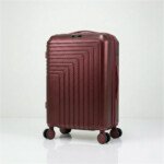 valise petit model ( 55x35x24cm) incassable marque ABM roues démontable – rouge bordeaux