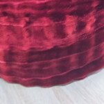 Couverture panda MARQUE ABM 220*240 CM acrylique - Rouge bordeaux